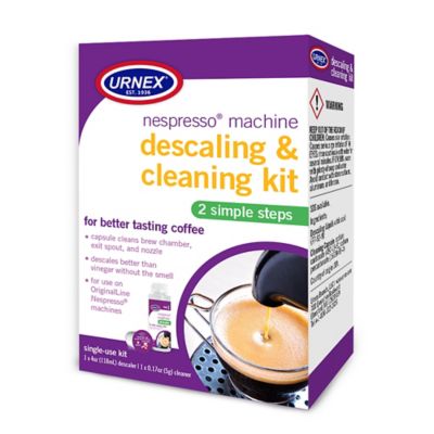 URNEX Nespresso Machine Descaling and Cleaning Kit - Bed Bath & Beyond